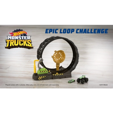 Tor Hot Wheels Monster Truck Pętla Zestaw GKY00